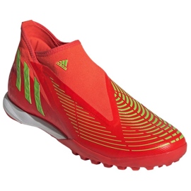 Boty Adidas Predator Edge.3 Ll Tf GV8533 červené pomeranče a červené 3