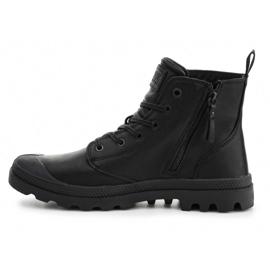 Boty Palladium Pampa Zip Lth Ess 76888-008-M černá 4