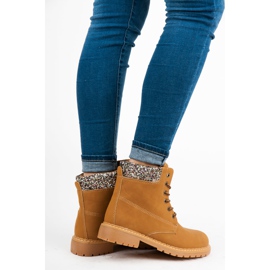 Trappery se třpytkami hnědý 1