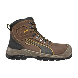 Boty Puma Sierra Nevada Mid MLI-S16B9, tmavě hnědé hnědý 5