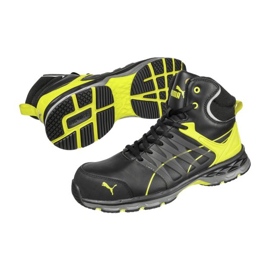 Boty Puma Velocity 2.0 Yellow Mid MLI-S12B1 černé černá 4