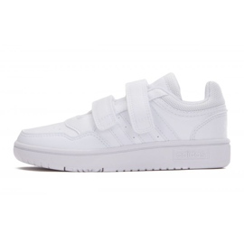 Boty adidas Hoops 3.0 Cf C Jr GW0436 bílý 4