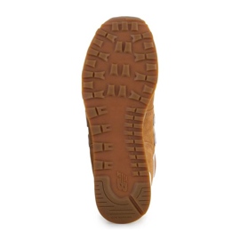 Boty New Balance Jr GC574CC1 hnědý 7