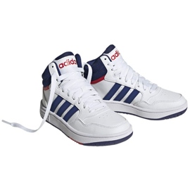 Boty Adidas Hoops Mid 3.0 GZ9647 bílý bílý 4