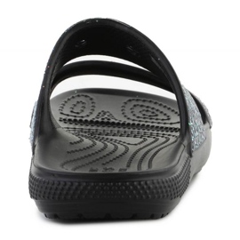 Crocs Classic Glitter Sandal 207788-0C4 žabky černá 3
