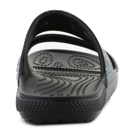 Crocs Classic Glitter Sandal 207788-0C4 žabky černá 9