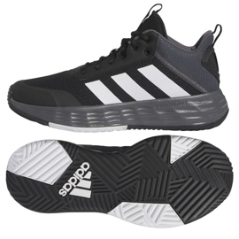 Basketbalové boty adidas OwnTheGame 2.0 M IF2683 černá černá 5