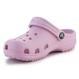 Pantofle Crocs Classic Clog Jr 206991-6GD růžový 3