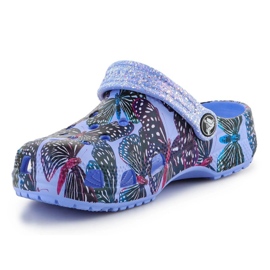 Žabky Crocs Classic Butterfly Clog 208297-5Q7 modrý 3
