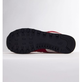 Boty New Balance M U574WQ2 červené 3