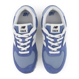 Boty New Balance Jr GC574FDG modrý 8