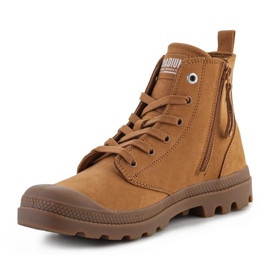 Boty Palladium Pampa Hi Zip M 06440-237-M hnědý 3