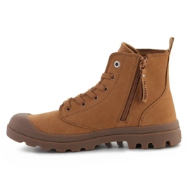 Boty Palladium Pampa Hi Zip M 06440-237-M hnědý 4