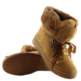 Sněhule z camel GF-179 camel žlutá vícebarevný 1
