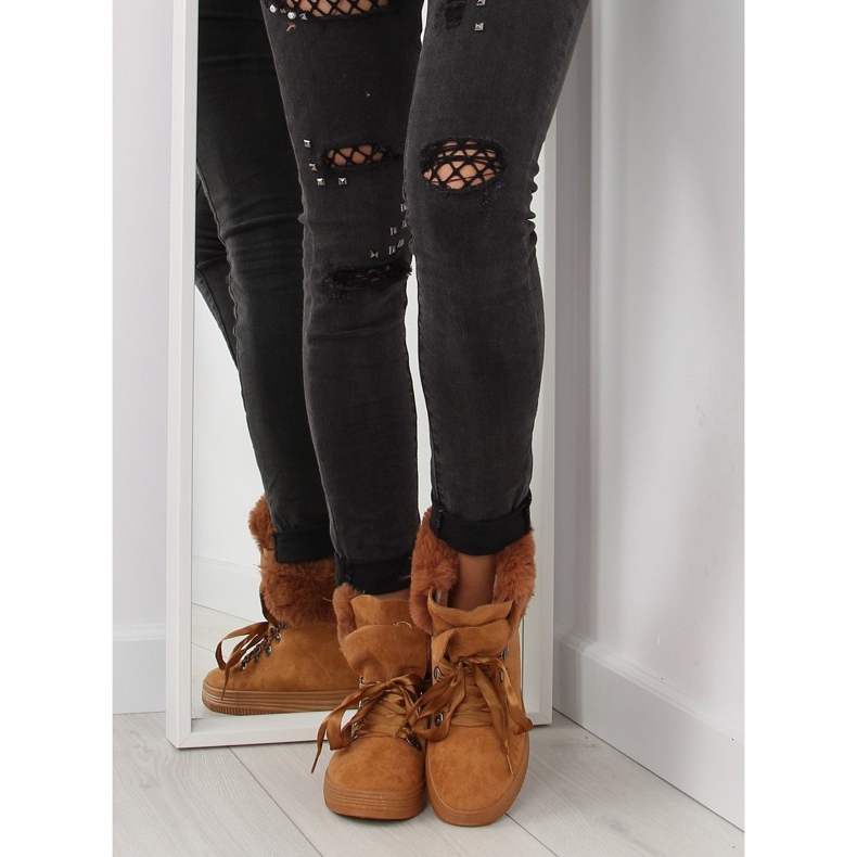 Sněhule z camel GF-179 camel žluť vícebarevný 2