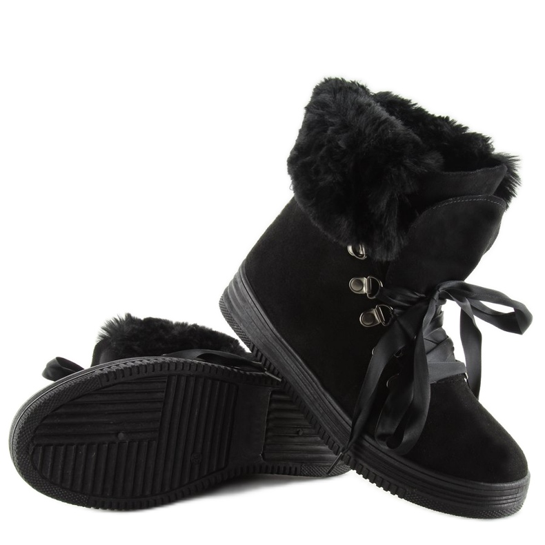 Černé sněhule od GF-179 black černý 1