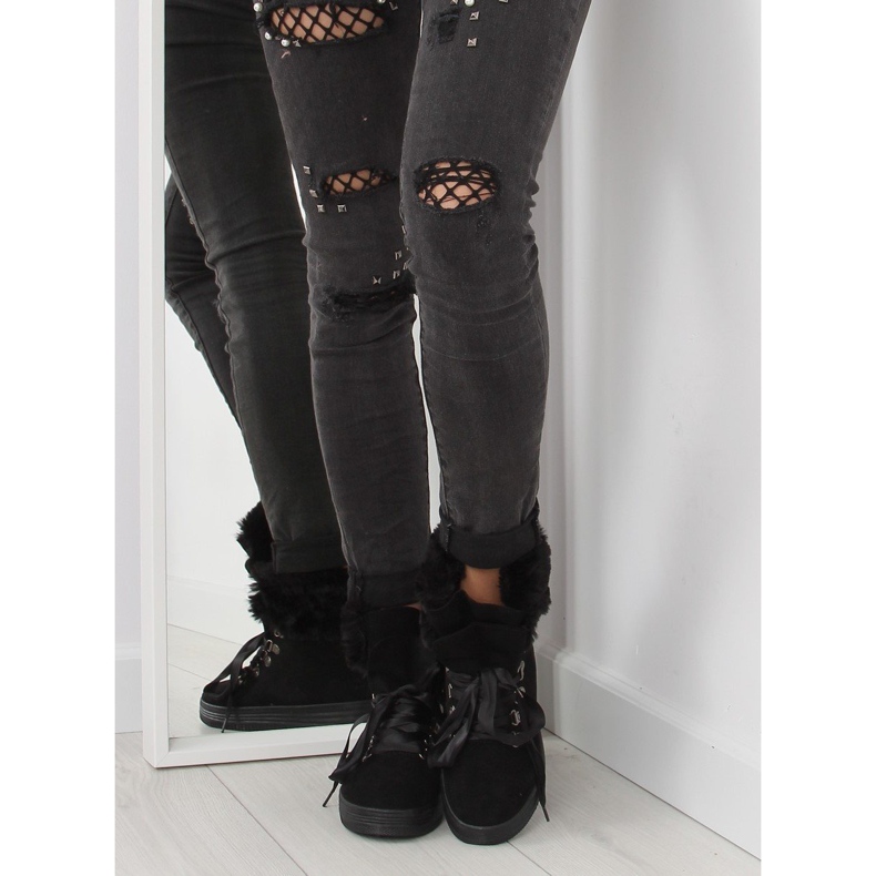 Černé sněhule od GF-179 black černý 2