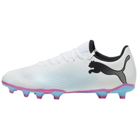 Boty Puma Future 7 Play FG/AG M 107723 01 bílý 4