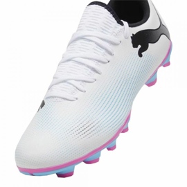 Boty Puma Future 7 Play FG/AG M 107723 01 bílý 5