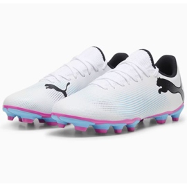 Boty Puma Future 7 Play FG/AG M 107723 01 bílý 10