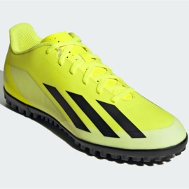 Boty Adidas X Crazyfast Club Tf M IF0723 žlutá 3