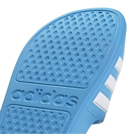 Žabky Adidas Adilette Aqua Slides Jr ID2621 modrý 4