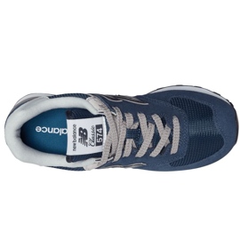 Boty New Balance WL574EVN modrý 3
