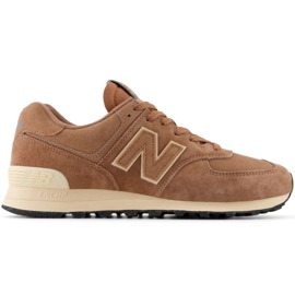 Unisex boty New Balance U574LWG hnědý 5
