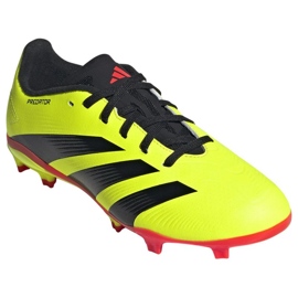 Kopačky Adidas Predator League L Fg Jr IG7747 žlutá 3