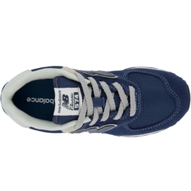 Boty New Balance PC574EVN modrý 6