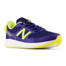 Boty New Balance YK570BY3 modrý 4