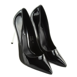 Lodičky Silver Heels black NF03 Black černá 2