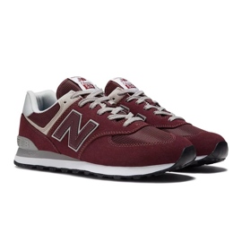 Boty New Balance ML574EVM červené 3