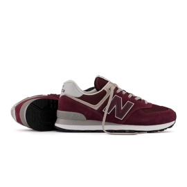 Boty New Balance ML574EVM červené 6