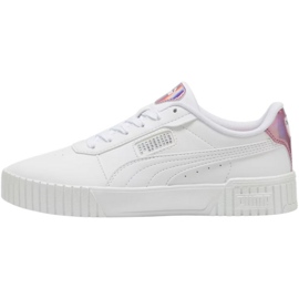 Boty Puma Carina 2.0 GirlPower W 395095 01 bílý 4
