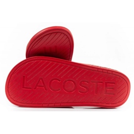Lacoste Croco Dualiste 2017K žabky 743CMA002017K červené 4