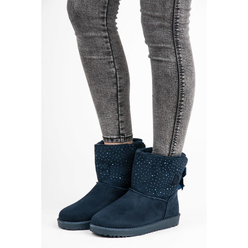 Námořnická modrá mukluki modrý 1