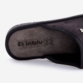 Pánská domácí obuv Inblu Pantofle 9100002H Černá 2