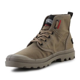 Boty Palladium Papa Hi Patch 79117-308-M hnědý 5