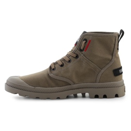 Boty Palladium Papa Hi Patch 79117-308-M hnědý 6