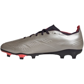 Kopačky Adidas Predator League Fg IF6349 stříbrný 4