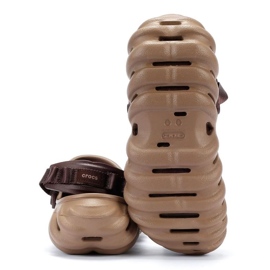 Crocs Echo clog 207937-2Q9 žabky hnědý 3