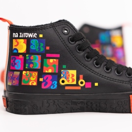 Oficiální dámské tenisky značky Big Star x Wośp RR274A651 černý 1