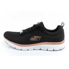 Boty Skechers Flex Appeal 4.0 Brillant View 149303/BKRG černá 1