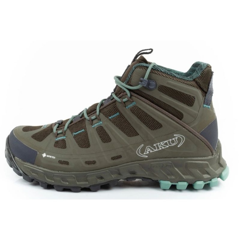 Boty Aku Selvatica Mid Gore-Tex 676 648 zelený 1