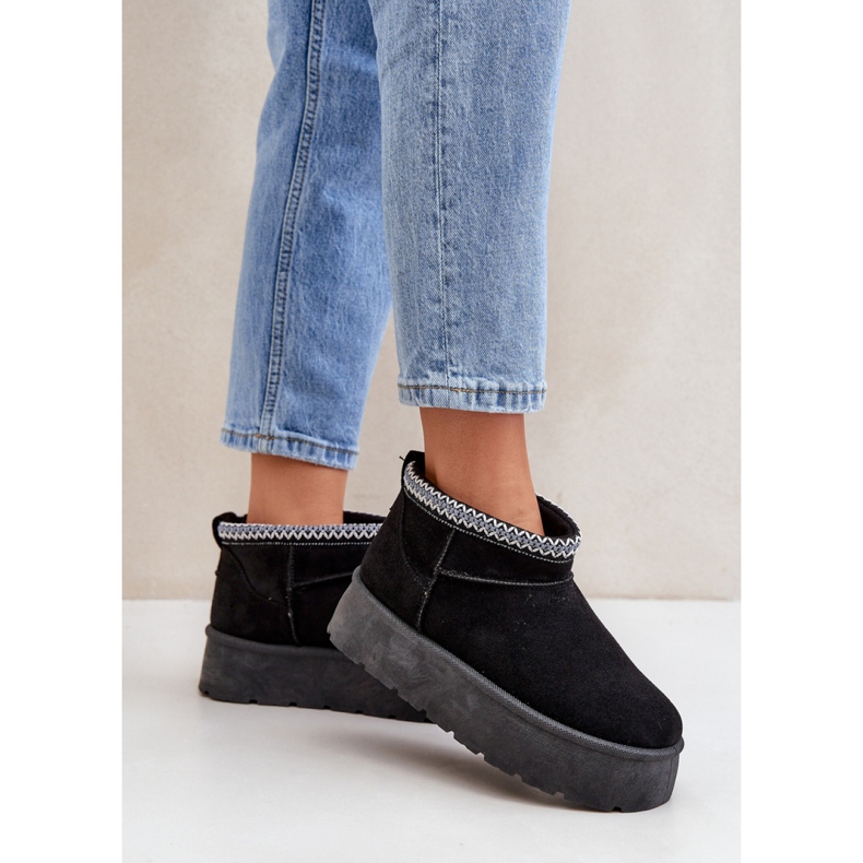 Sněhule Model Heslania HY877 Black - Step in style černá 1