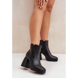 Step in style Boty Model Selarae LQ-48 Black - Krok ve stylu černý 1