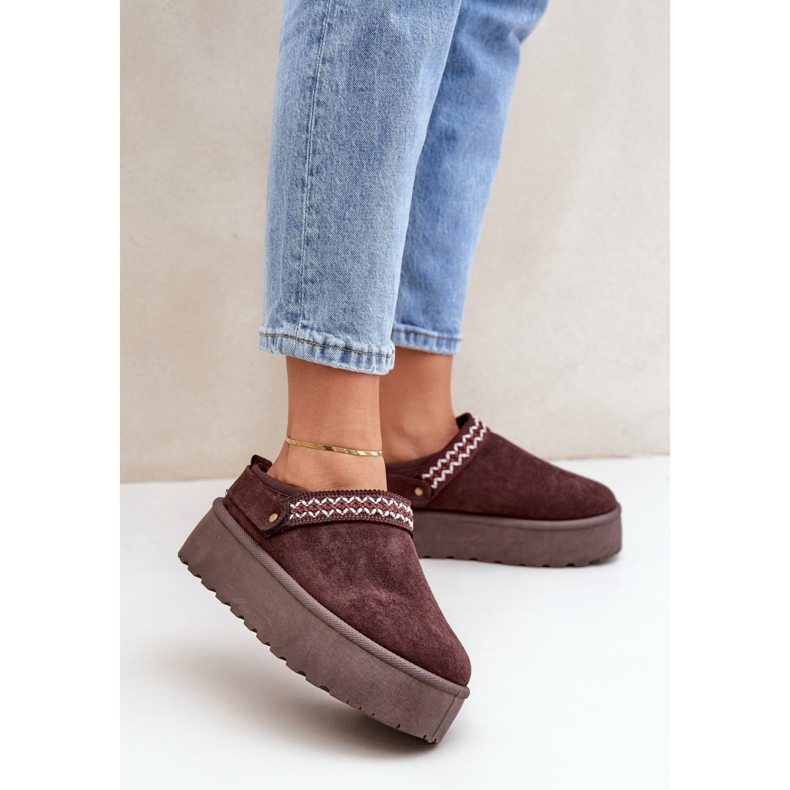 Step in style Sněhule Model Selithria PL361 Chocolate - Krok ve stylu hnědý 1