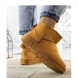 Hnědé dámské sněhule Big Star KK274289-802 - Solea hnědý 1