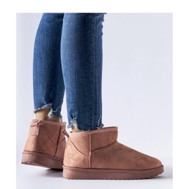 Růžové Guglielma - zateplené krátké boty do sněhu Solea růžový 1 Růžové Guglielma - zateplené krátké boty do sněhu Solea růžový 1